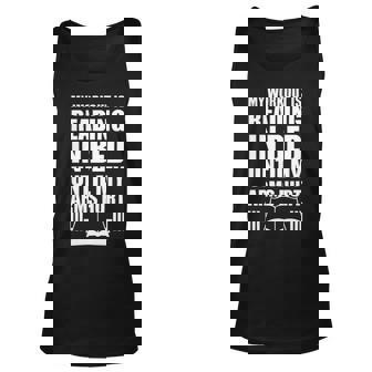My Workout Is Reading In Bed V2 Unisex Tank Top - Seseable