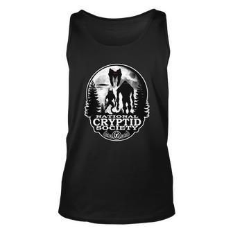 National Cryptid Society Mothman Tshirt Unisex Tank Top - Monsterry CA