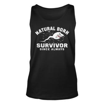 Natural Born Survivor Unisex Tank Top - Seseable