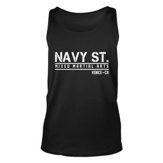 Navy St Mixed Martial Arts Vince Ca Tshirt Unisex Tank Top - Monsterry DE
