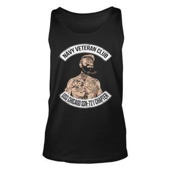 Navy Uss Chicago Ssn Unisex Tank Top - Monsterry AU