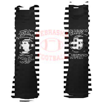 Nebraska Football Vintage Graphic Design Printed Casual Daily Basic Unisex Tank Top - Thegiftio