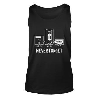 Never Forget Funny Unisex Tank Top - Monsterry