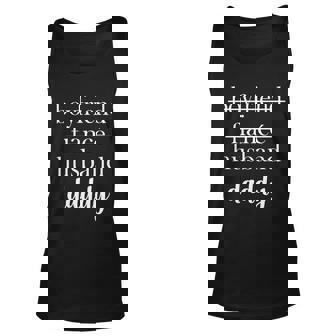 New Dad Boyfriend Husband Fiance Unisex Tank Top - Thegiftio