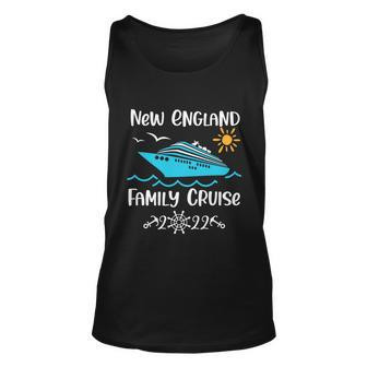 New England Family Cruise 2022 Vacation Trip Funny Gift Unisex Tank Top - Thegiftio UK