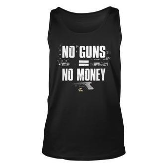 No Guns Money Unisex Tank Top - Seseable