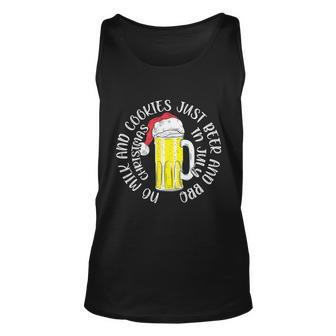 No Milk And Cookie Just Christmas In July Unisex Tank Top - Monsterry DE