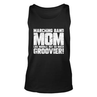Normal But Groovier Funny Marching Band Mom Gift Graphic Design Printed Casual Daily Basic Unisex Tank Top - Thegiftio