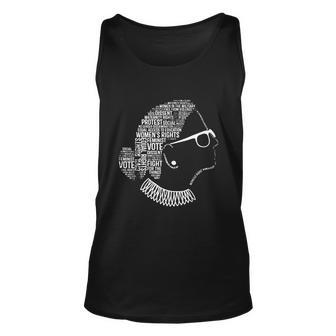 Notorious Rbg Shirt Ruth Bader Ginsburg Quotes Feminist Gift Unisex Tank Top - Monsterry DE