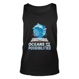 Oceans Of Possibilities Summer Reading 2022 Librarian Unisex Tank Top - Monsterry CA