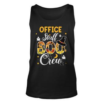 Office Staff Boo Crew Funny Halloween Matching Costume Unisex Tank Top - Seseable