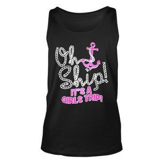 Oh Ship Its A Girls Trip Tshirt Unisex Tank Top - Monsterry DE