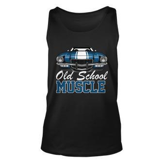 Old School Muscle Car Unisex Tank Top - Monsterry CA