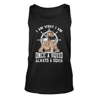 Once A Squid Unisex Tank Top - Monsterry AU