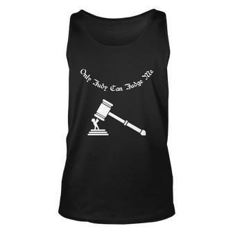 Only Judy Can Judge Me Graphic Design Printed Casual Daily Basic Unisex Tank Top - Thegiftio UK