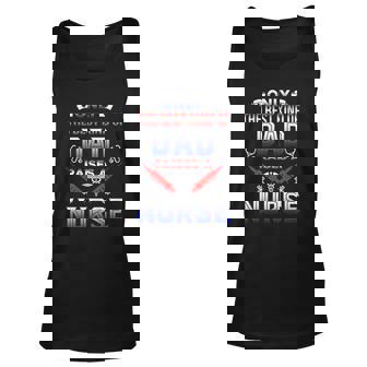 Only The Best Kind Of Dad Raises A Nurse Funny Gift Men Women Tank Top Graphic Print Unisex - Thegiftio