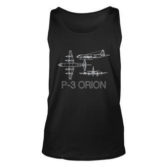 P3 Orion Navy Aircraft Crew Veteran Naval Aviation Unisex Tank Top - Monsterry CA