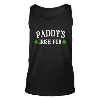 Paddys Irish Pub St Patricks Day Tshirt Unisex Tank Top - Monsterry
