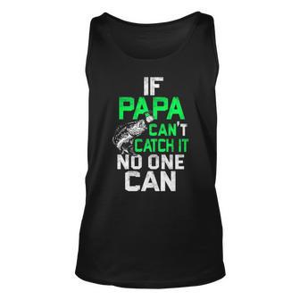 Papa Can Catch It V2 Unisex Tank Top - Seseable