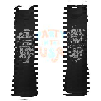 Party In The Usa - 4Th Of July - Independence Day - Usa Patriotic - 4Th Of July Party - America Graphic Unisex Tank Top - Thegiftio