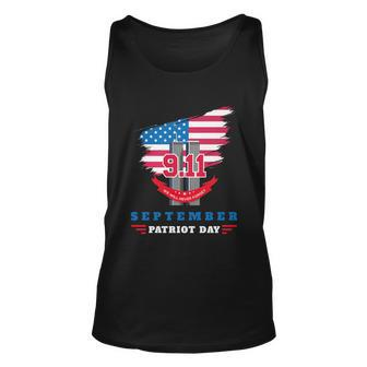 Patriot Day 911 We Will Never Forget Tshirtall Gave Some Some Gave All Patriot Unisex Tank Top - Thegiftio UK
