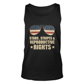 Patriotic 4Th Of July Stars Stripes And Reproductive Rights Funny Gift V2 Unisex Tank Top - Monsterry CA