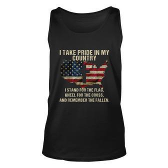 Patriotic American Flag Tshirt Unisex Tank Top - Monsterry UK