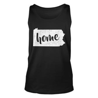 Pennsylvania Home State Unisex Tank Top - Monsterry AU