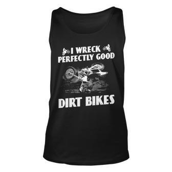 Perfectly Good Dirt Bikes Unisex Tank Top - Seseable