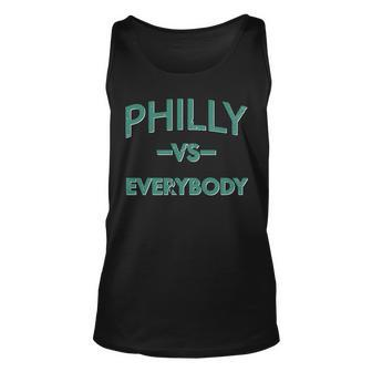 Philly Vs Everybody Tshirt Unisex Tank Top - Monsterry AU