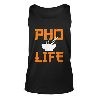 Pho Life Funny Vietnamese Pho Noodle Soup Lover Graphic Design Printed Casual Daily Basic Unisex Tank Top - Thegiftio UK