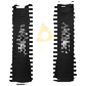 Pizza Pug Dog Unisex Tank Top - Thegiftio UK