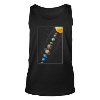 Planets Solar System V2 Unisex Tank Top - Monsterry AU
