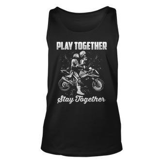 Play Together - Stay Together Unisex Tank Top - Seseable