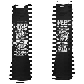 Pledge To Vote - Against Gun Control Unisex Tank Top - Seseable