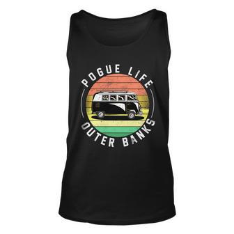 Pogue Life Retro Hippy Bus Tshirt Unisex Tank Top - Monsterry UK