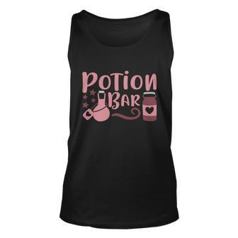Potion Bar Funny Halloween Quote Unisex Tank Top - Monsterry