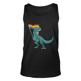 Pride Dinosaur Pride Month Unisex Tank Top - Monsterry CA