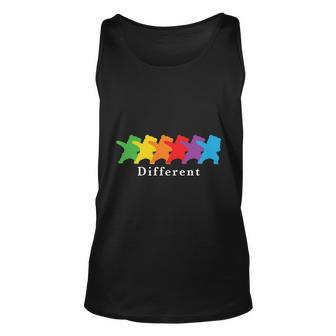 Pride Month Dare To Be Different Rainbow Lgbt Unisex Tank Top - Monsterry AU