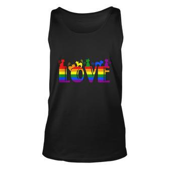 Pride Month Love Lgbt Pride Cats Rainbow Unisex Tank Top - Monsterry UK