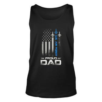 Pride US Army Im A Proud Air Force Dad Unisex Tank Top - Monsterry DE