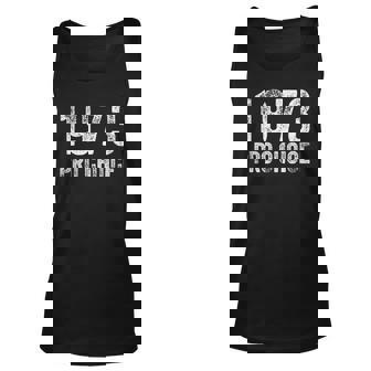 Pro Choice 1973 Women&8217S Rights Feminism Vintage Unisex Tank Top | Mazezy