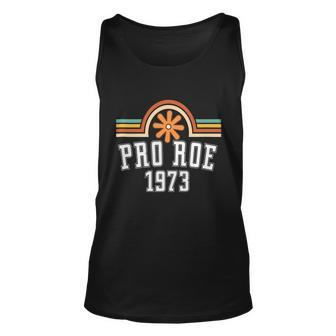 Pro Roe 1973 Rainbow Womens Rights Unisex Tank Top - Monsterry CA