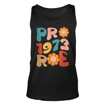 Pro Roe 1973 Womens My Body Choice Mind Your Own Uterus Unisex Tank Top - Seseable