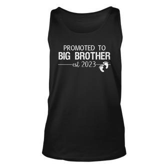 Promoted To Big Brother Unisex Tank Top - Monsterry