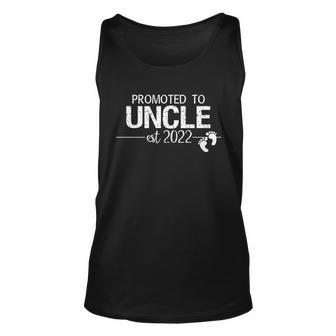 Promoted To Uncle Unisex Tank Top - Monsterry
