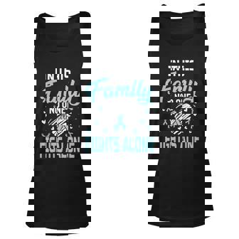 Prostate Cancer In This Family No One Fights Alone Gift Unisex Tank Top - Thegiftio