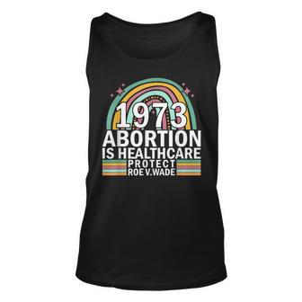 Protect Roe V Wade 1973 Abortion Is Healthcare Unisex Tank Top - Seseable