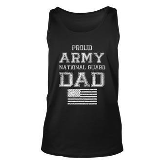 Proud Army National Guard Dad Funny Gift US Military Gift Unisex Tank Top - Monsterry