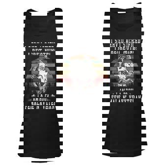 Proud Female Navy Veteran Unisex Tank Top - Thegiftio UK
